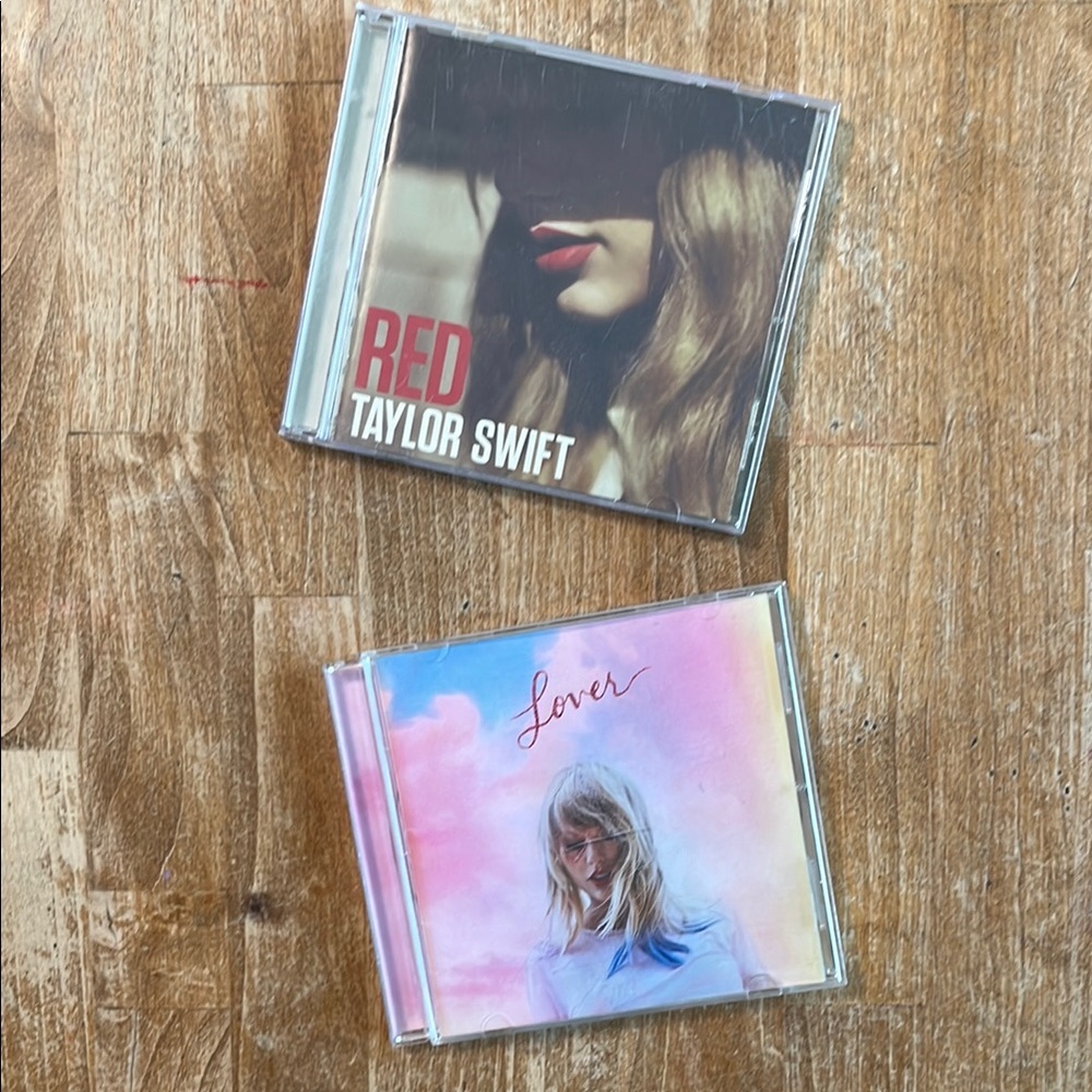 Taylor Swift 'Red' and 'Lover' CD Set